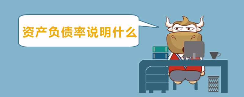 资产负债率说明什么